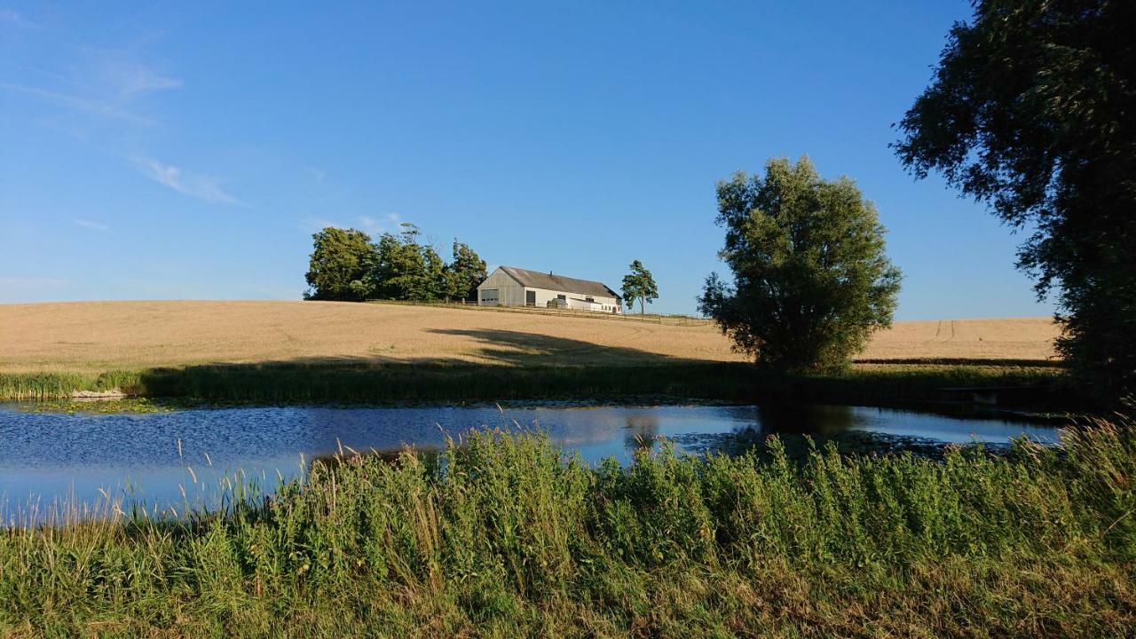 Glamping Och Gardslagenhet Mellan Himmel Och Hav Apartamento Skivarp Exterior foto